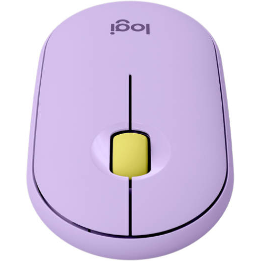 Bluetooth Mouse Pebble M350 Lavender/Lemonade