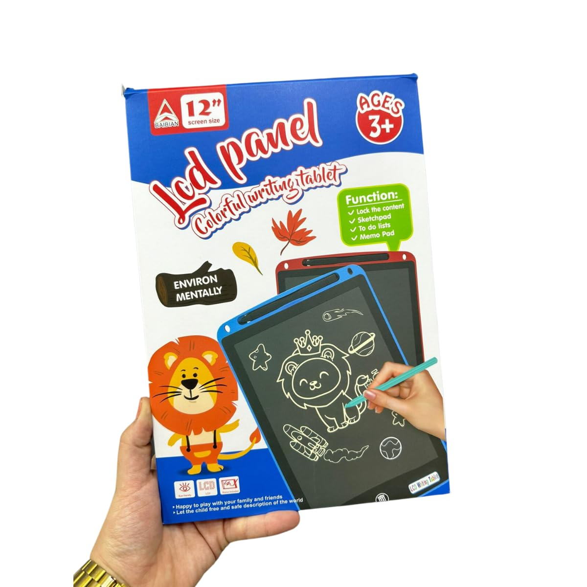 likeide led panel colorful writing tablet large  -lp9032