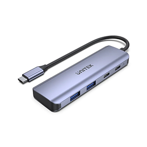 Unitek uhub 4 in one 1usbc 5gbps hub  -h1208b