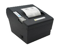 Thermal Receipt Printer with auto cutter, Printing Speed: 250mm,sec, Width: 80mm, Life of printing head: 100km, Interface: USB Plus LAN