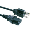 cable power outlet for laptop 3 pin
