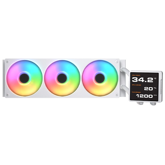 LIQUID COOLING POSEIDON VISTEK ARGB 360 WHITE