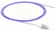 Pigtail LC,UPC Multimode OM4 Simplex 0.9mm LSZH 1M