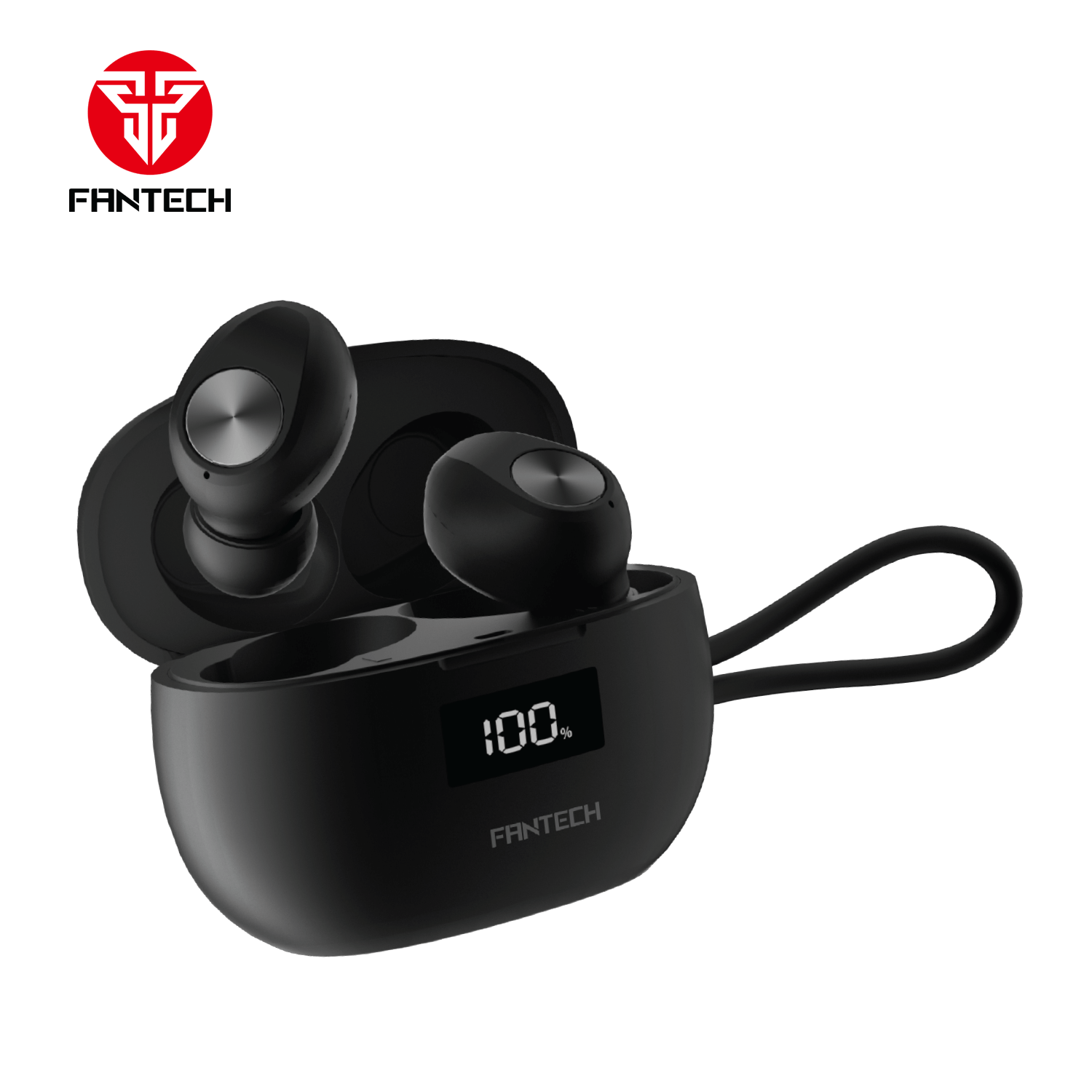 fantech earbuds black tws d26 black tw13