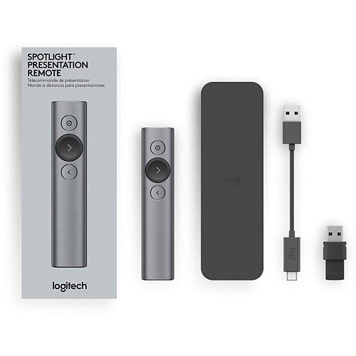 Spotlight Advanced Bluetooth Wireless Professional Presenter Grey