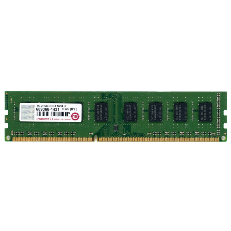 Desktop Memory TRANSCEND Desktop DDR3 8GB JM1600KLH-8G