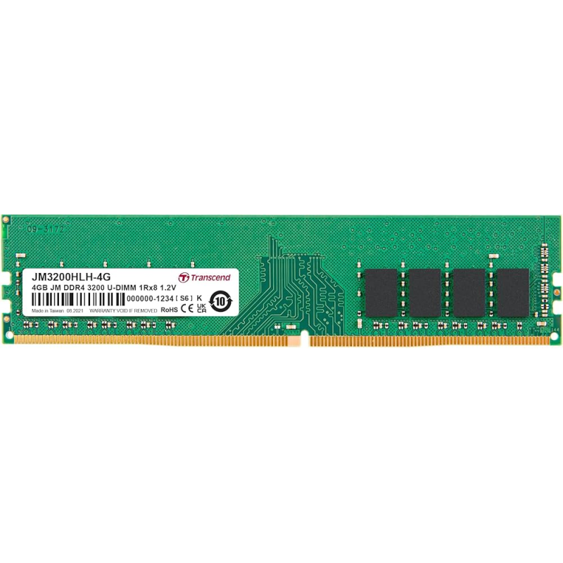 Desktop Memory TRANSCEND Desktop DDR4 4GB JM3200HLH-4G