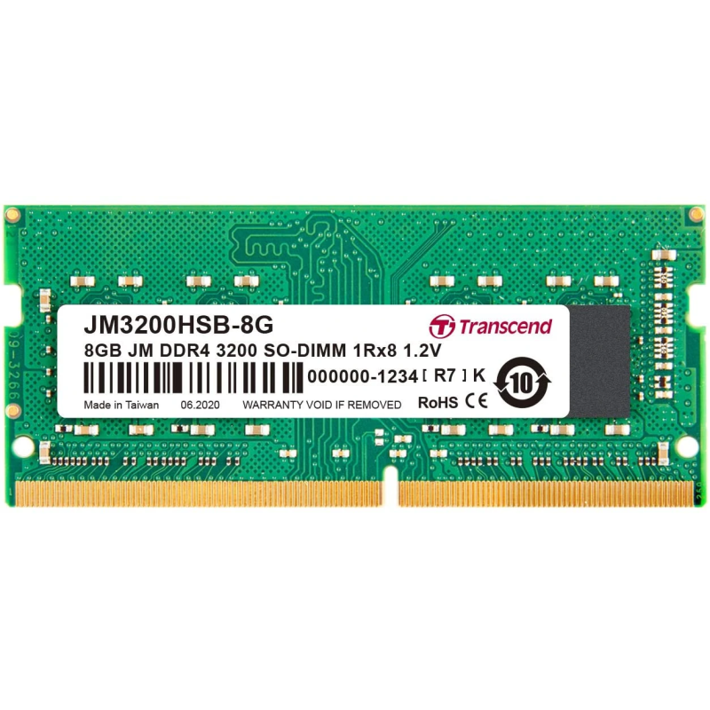Laptop Memory TRANSCEND Laptop DDR4 8GB JM3200HSB-8G