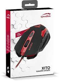 Speedlink mouse xito gaming 3200dpi -sl-680009-bkrd