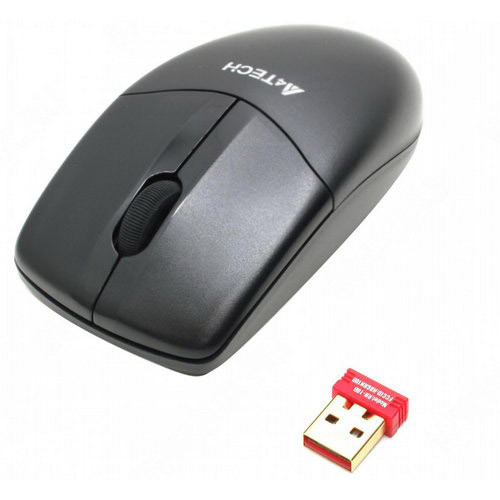 A4tech wireless mouse G3-220N-1 nano receiver usb grey