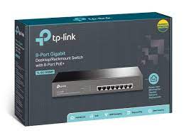 Tplink switch 8 port gigabit desktop rackmount with 8 port poe_tlsg1008mp