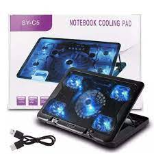 Nootbook cooling pad 5 fans sy-c5 _5fans