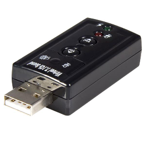 usb sound card with 7.1channel